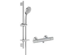 Mitigeur de douche thermostatique JACOB DELAFON Simone + ensemble de douche Awaken