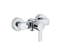 Kludi Mitigeur monocommandé pour douche ZENTA – Montage mural, chrome 388700575