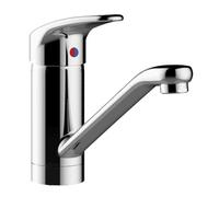 Mitigeur de lavabo à bec fixe ou orientable NF Médical - sans vidage SANILAB