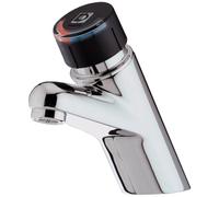 Presto Mitigeur de lavabo PRESTO 4000 S Bouton plastique noir