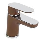 Mitigeur de lavabo chromé/chocolat KEVON by Eurosanit