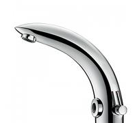 Delabie-Mitigeur électronique de lavabo Tempomatic MIX avec alimentation par piles Lithium 6V boîtier électronique indépendant Réf : 494006