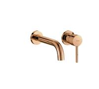 Mitigeur de lavabo encastré LUNGO cuivre REA-B8548