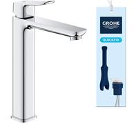 GROHE Mitigeur de lavabo DICE – Taille XL, corps lisse sans vidage – Chrome