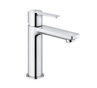 Mitigeur de lavabo GROHE Lineare Taille S - Chrome - Monotrou sur plage - GROHE EcoJoy