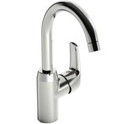Mitigeur de lavabo Hansa Hansapinto, sans garniture de vidage, largeur 148 mm,