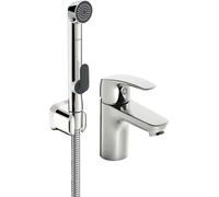 Mitigeur de lavabo Hansa Hansapinto, sans vidange, douchette fonctionnelle,