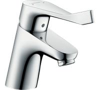 Mitigeur de lavabo HANSGROHE Focus Care avec poignée extra longue, avec tirette et vidage chromé - 31910000