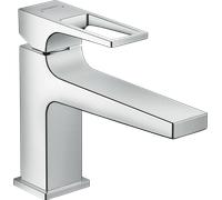 Mitigeur de lavabo HANSGROHE Metropol poignée étrier bec long, bonde Push-Open chromé - 74502000