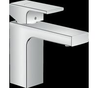 hansgrohe Vernis Shape Mitigeur monocommandÃ© pour lavabo 100 avec vidage Ã tirette, saillie 110 mm, 71561, Coloris: chrome - 71561000