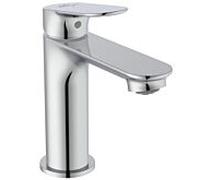 Mitigeur de lavabo Ideal Standard Ceralife O BE006AA, saillie de 110 mm, Blue Start, sans bonde, chromé