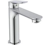 Mitigeur de lavabo Ideal Standard Ceralife O BE100AA, saillie de 135 mm, Blue Start, robinet à ouverture par pression, chromé