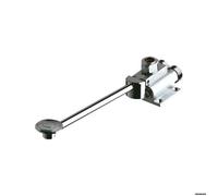 Mitigeur de lavabo instantané - DELABIE - MIXFOOT - commande au pied - hauteur réglable - gris