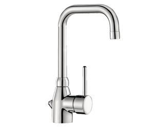 Mitigeur de lavabo mécanique monotrou avec bec orientable DELABIE 2506T1