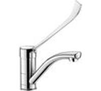 Delabie Mitigeur de lavabo 2522L – Mécanique monotrou avec bec orientable