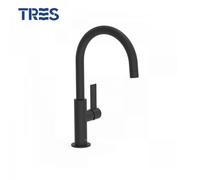 Mitigeur de lavabo noir mat Project-Tres - TRES 21190501NM