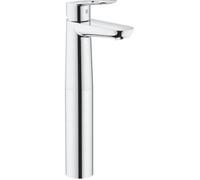 GROHE Robinet de salle de bains lavabo Start Loop, sans tirette, bonde clic clac incluse, robinet mousseur économique d'eau, installation facile, taille XL, chromé, 23781000 (Import Allemagne)
