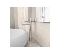 vidaXL Mitigeur de salle de bain Nickel 12x30 cm