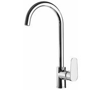 Mitigeur d'évier - Chromé - bec col de cygne - Alexia 36E301593 RAMON SOLER