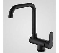 mitigeur d'évier de Cuisine à l'intérieur de la fenêtre pivotant Pliable en Laiton Chaud et Froid Noir robinets d'évier de Cuisine barboteur à économie d'eau Noyau de Valve en