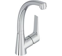 Mitigeur d'évier de cuisine - Chrome - Bec profilé et orientable 360° - Economie d'eau - 30 x 19 x 8 cm - Jacob Delafon - Picpus