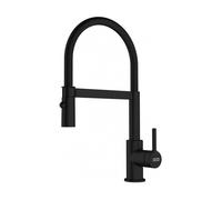 Franke LINA semi-pro a douchette double jet Mitigeur, Noir mat 115.0725.838