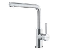 Franke Mitigeur d'évier Smart Glenda Inox bec en L pivotant 300 mm 12,3 l/min