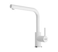 Mitigeur d'évier - Franke LINA L (115.0728.479) - Blanc - Laiton - Hauteur 28 4 cm