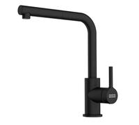 Franke Mitigeur d'évier Lina L – Bec extractible, douchette – Noir mat – 285 mm