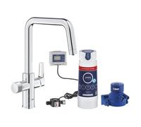 Grohe Blue Pure Start Mitigeur de cuisine - bec en forme C - avec fonction filtre - Chrome 30594000