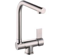 Mitigeur d'Evier Haut à Bec Basculant Inox Brossé ESPERANZA by Eurosanit