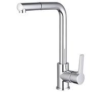 Mitigeur d'Evier Haut Chromé à Douchette Laiton GANGE by Eurosanit