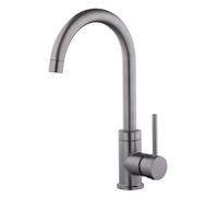 Mitigeur d'Evier Haut Gris métal CORDOBA by Eurosanit