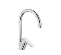 Mitigeur d'évier VICTORIA PLUS monotrou à bec mobile chromé - - A5A8E4FC0F