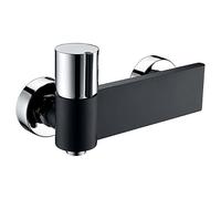 Mitigeur de douche mécanique chromé Edouard Rousseau Black steel