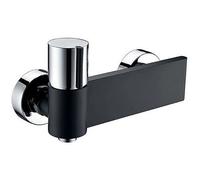 Mitigeur douche - EDOUARD ROUSSEAU - BLACK STEEL - Noir / Chromé