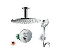Mitigeur douche encastrable thermostatique + Douche de tête Raindance S 240, Design rond