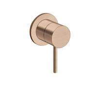 Mitigeur douche encastre tige 6 cm pmr or rose brosse - CRISTINA ONDYNA TV63734P