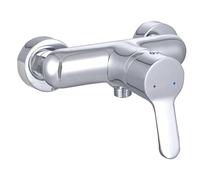 Mitigeur Douche MALOO Chromé Edouard Rousseau - Cartouche Céramique diamètre 40 mm - Corps Laiton - Poignée Métal - Entraxe 150 mm