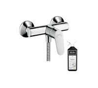 Mitigeur douche mécanique Focus chromé + nettoyant Briochin