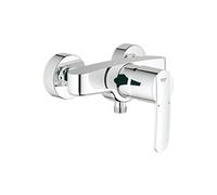 GROHE Mitigeur monocommande Douche Wave Cosmopolitan, montage mural, robinet à raccord fileté 1/2", rosaces incluses, finition brillante et facile à nettoyer, chromé, 23208000 (Import Allemagne)