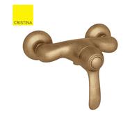 Mitigeur douche retro MUSEO Vieux Bronze - CRISTINA ONDYNA MU12092