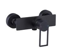 Mitigeur Douche STYL Noir Edouard Rousseau - Cartouche Céramique diamètre 35 mm - Corps Laiton - Poignée Métal Ajourée