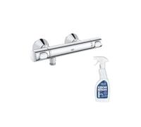 Mitigeur douche thermostatique Quickfix Precision Flow + nettoyant GrohClean