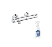 Mitigeur douche thermostatique Quickfix Precision Flow + nettoyant GrohClean