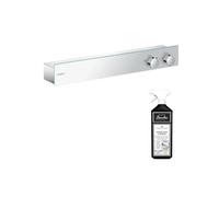 Mitigeur douche thermostatique ShowerTablet 600 chromé + nettoyant Briochin
