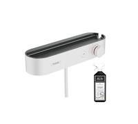 Mitigeur douche thermostatique ShowerTablet Select 400 blanc mat + Nettoyant Briochin
