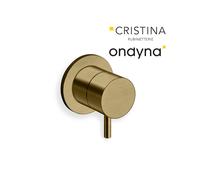 Mitigeur douche Triverde Encastré Triverde vieux bronze mat - CRISTINA ONDYNA TV63893