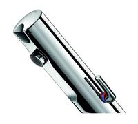 Delabie Mitigeur électronique Tempomatic MIX 4 + robinet d'arrêt – Infrarouge chromé pour lavabo