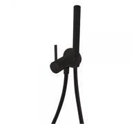 Mitigeur encastré avec douchette pour WC et bidet Noir Mat - TRES 134123NM